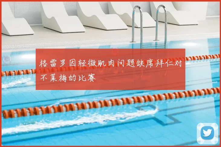 格雷罗因轻微肌肉问题缺席拜仁对不莱梅的比赛