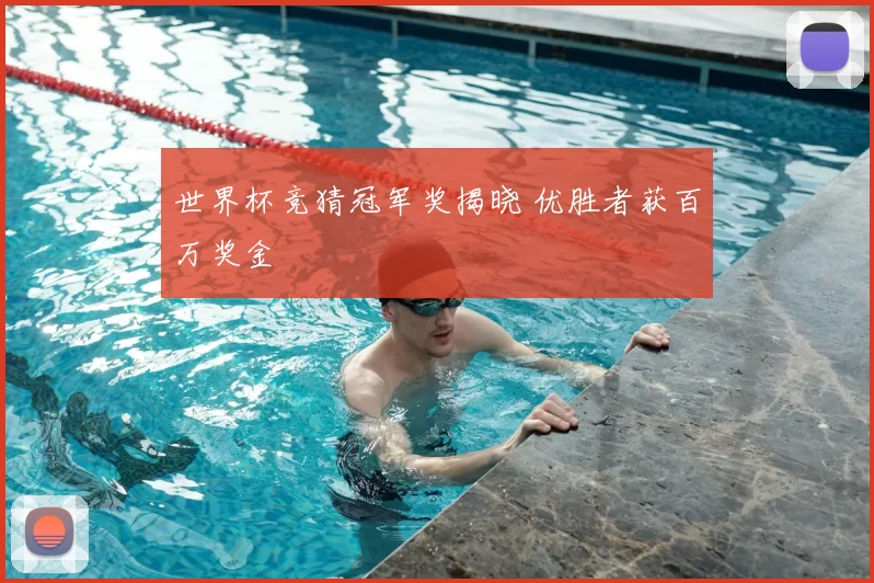 世界杯竞猜冠军奖揭晓 优胜者获百万奖金
