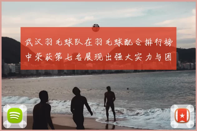 武汉羽毛球队在羽毛球配合排行榜中荣获第七名展现出强大实力与团队协作