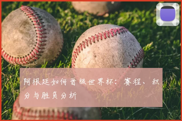 阿根廷如何晋级世界杯：赛程、积分与胜负分析